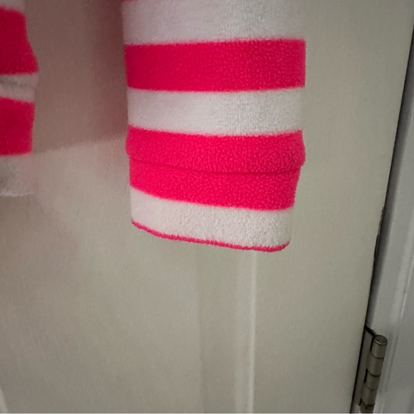 Tuckernuck Dudley Stephens Parker Slope Stripe Pink White Turtleneck Small - Picture 3 of 10